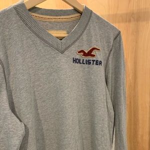 Mens Hollister V-Neck Sweater